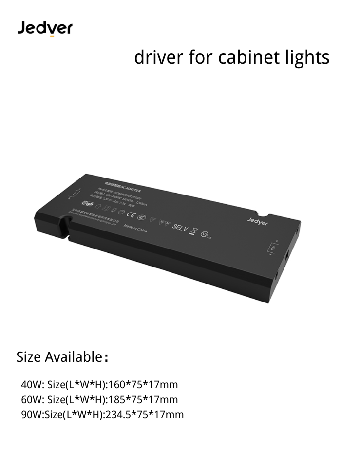 12V Driver for Jedver Cabinet Lights