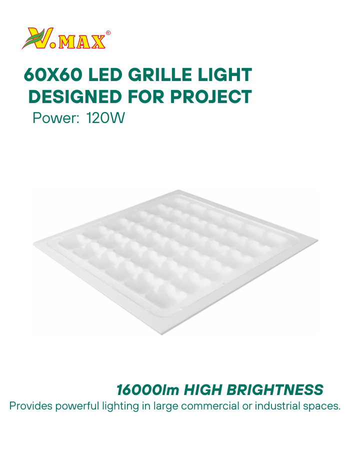 High lumen 120W LED ceiling panel light with aluminum frame and PC diffuser