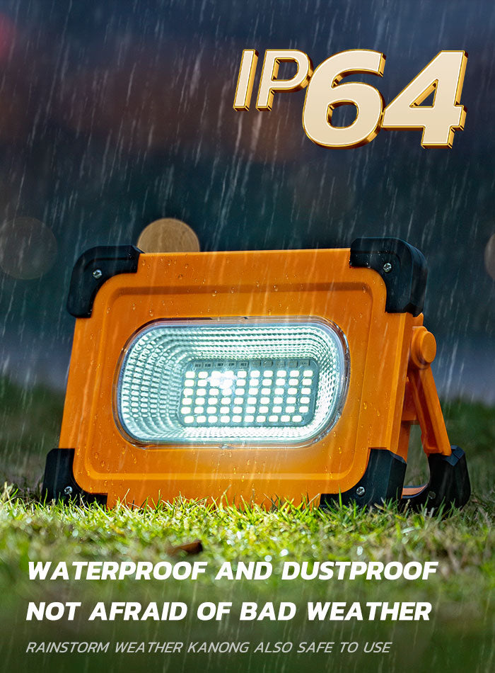IP64 waterproof LED floodlight for outdoor environments