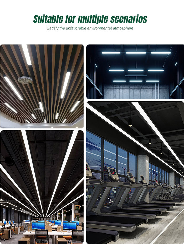 LED Linear Light for Commercial Spaces – Gym, Office, Showroom, Supermarket Lighting