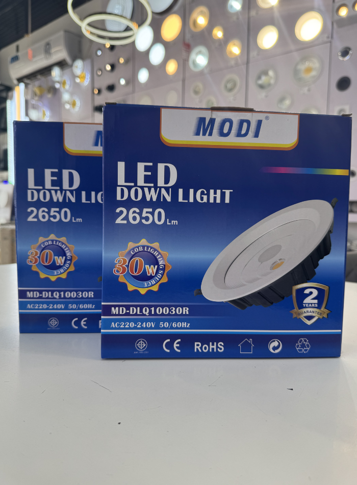 Modi LED Downlight COB,30W, 8 inch,Hole Size: Ф201 mm