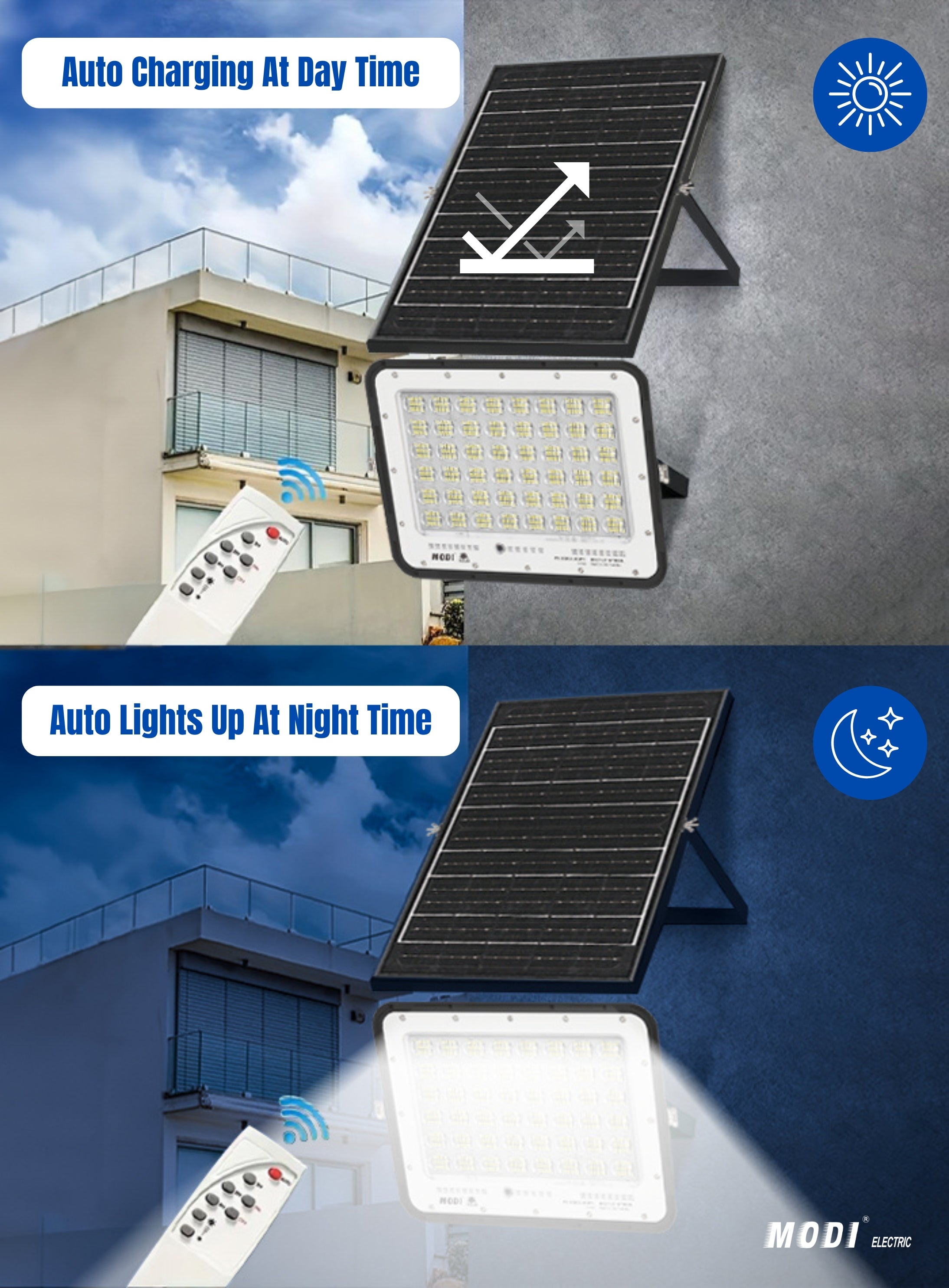 Modi Solar Led  Flood Light 300W/400W/600W