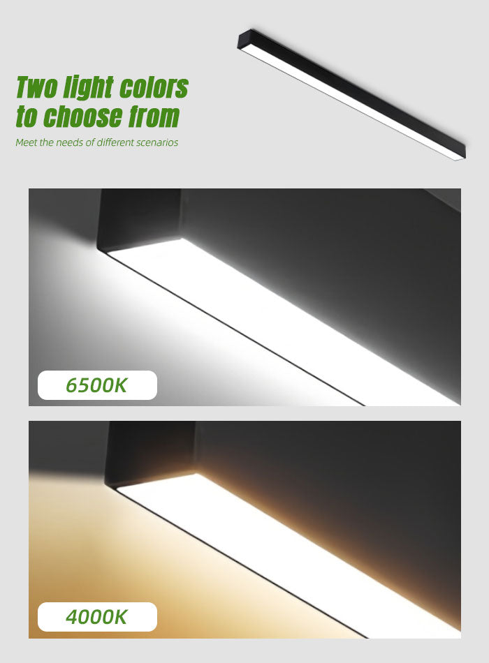 LED Linear Light for Commercial Spaces – Gym, Office, Showroom, Supermarket Lighting