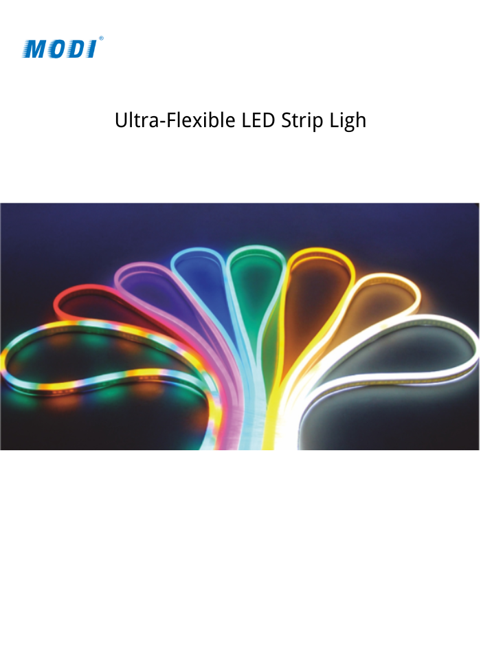 MODI 220V  LED Strip Light，Ultra-Flexible LED Strip Light ,50M/Roll