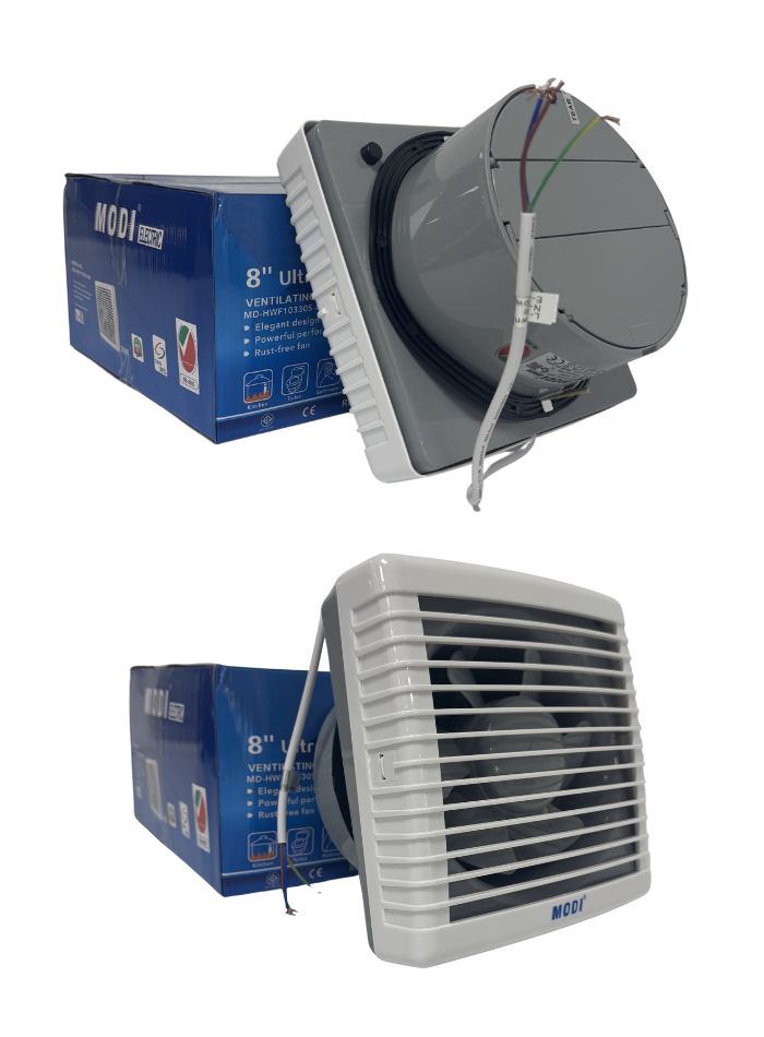 Modi Ventilating Fan，Exhaust fan For Bathroom, Kitchen,Kitchen Extractor Fan，6inch/8inch