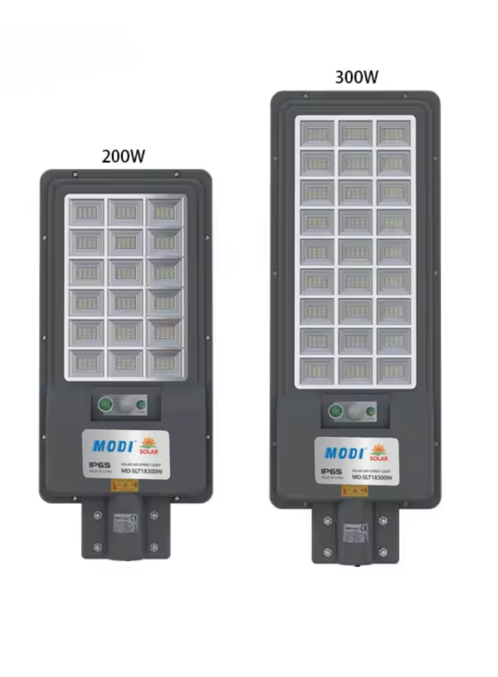 Modi Solar LED Street Light 200w/300w,WH