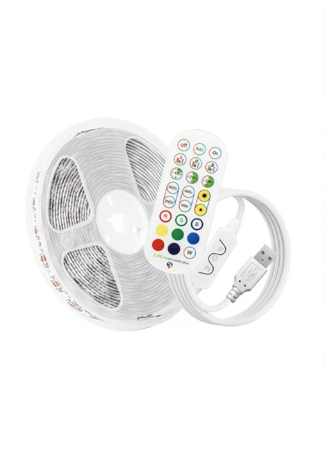 MODI 3M RGBIC Multi Color LED Strip Light USB Connectivity