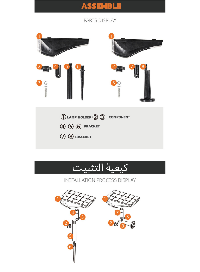 Modi Solar Led Spike Ground Light  Garden Light Lawn Light